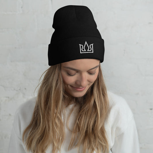 Black Cuffed Beanie